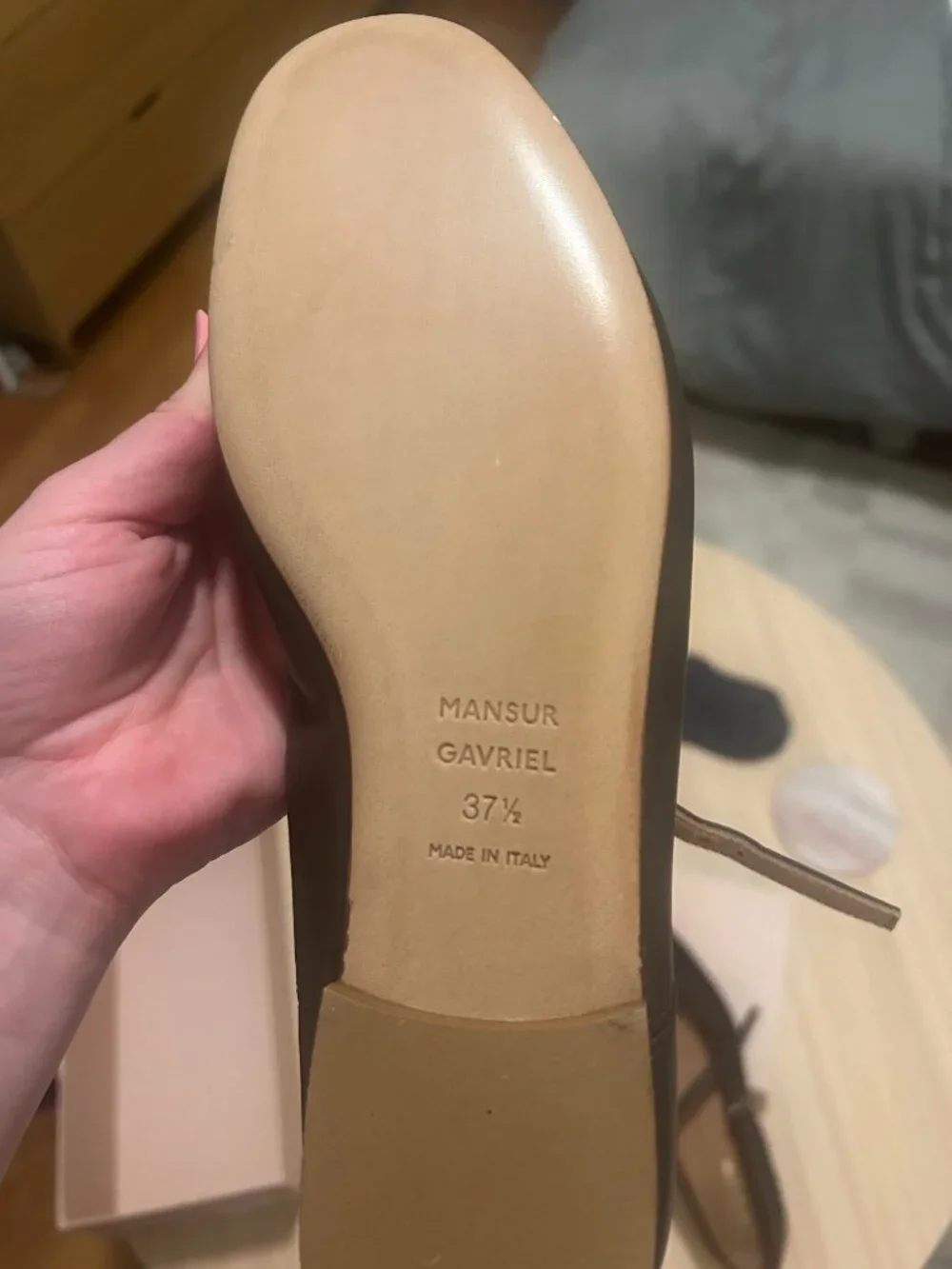 Mansur Gavriel Dance Mary Jane Flat - Brown Sz 7.5